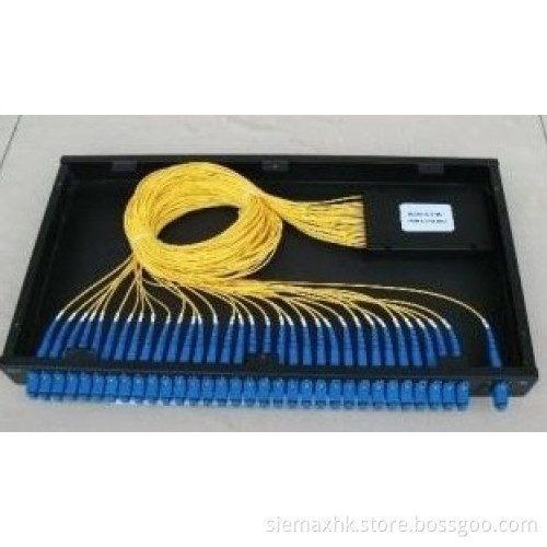 PLC splitter Rack Type 1x2,1x4,1x8,1x16,1x32,1x64